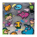 Kev Munday - Colour Storm - Textured Giclee Print - No