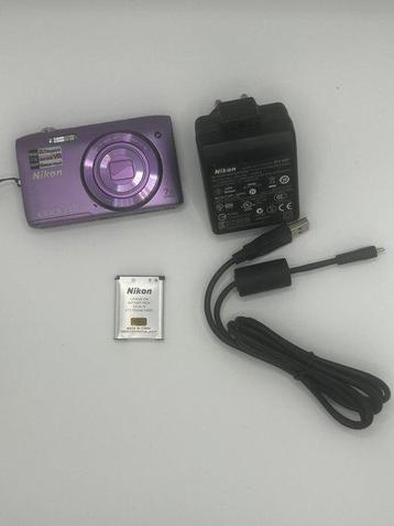 Nikon Coolpix S3500 - 20,1 mégapixels - Zoom optique 7x beschikbaar voor biedingen