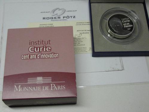 Frankreich 50 Euro Institut Curie 2009 zilver Pp extrem s..., Postzegels en Munten, Munten en Bankbiljetten | Toebehoren, Verzenden