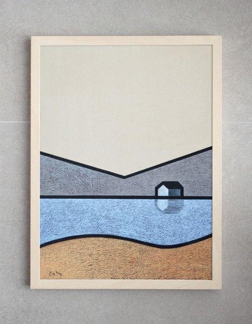Giulio Santoleri - A quiet place n. 4, Antiek en Kunst, Kunst | Schilderijen | Modern