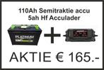 AKTIE Fluistermotor accu 110ah + acculader Gratis bezorgd, Nieuw, Ophalen of Verzenden, Motor en Techniek