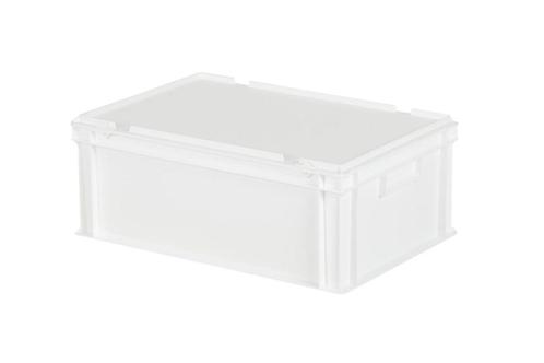 Stapelbak met deksel - 600 x 400 x H 235 mm (gladde bodem) -, Diversen, Overige Diversen, Nieuw, Ophalen of Verzenden
