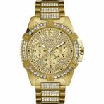 Horloge Heren Guess W0799G2 Goud, Verzenden, Nieuw
