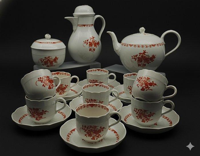 Meissen - Koffieservies (21) - Porselein, Antiek en Kunst, Antiek | Meubels | Tafels