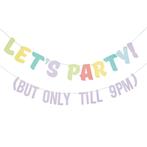 Gekleurde Slinger LetS Party! 2m, Verzenden, Nieuw