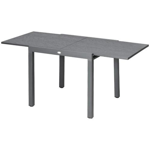 TRUUSK Patiotafel, Uitschuifbaar, 4 Tot 6 Personen, Aluminiu, Tuin en Terras, Overige Tuin en Terras, Nieuw, Verzenden