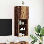 vidaXL TV-kast Wandgemonteerd Oud Hout 40.5 x 30 x 102 cm, Huis en Inrichting, Minder dan 50 cm, Verzenden, 100 tot 150 cm, Nieuw