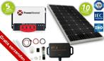 PowerXtreme Solar Zonnepaneel 100W onze meest complete set!, Caravans en Kamperen, Nieuw
