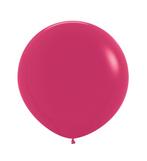 Ballonnen Raspberry 61cm 10st, Nieuw, Verzenden