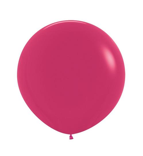 Ballonnen Raspberry 61cm 10st, Hobby en Vrije tijd, Feestartikelen, Nieuw, Verzenden