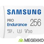 Samsung PRO Endurance + Adapter microSDXC 256GB, Verzenden, Nieuw