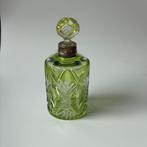 Baccarat - Parfumfles - .950 zilver - cristal overlay, Antiek en Kunst, Antiek | Glas en Kristal