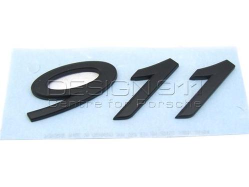 99155923104 Porsche 911 Zwart achterste deksel badge. 991, Auto-onderdelen, Uitlaatsystemen, Verzenden