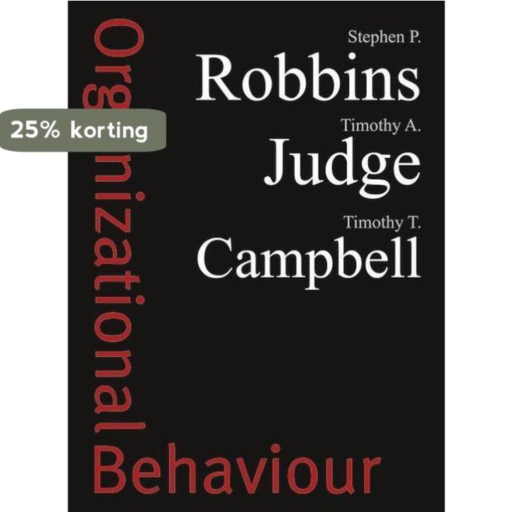 Organizational Behaviour 9780273719397 Robbins Stephen, Boeken, Taal | Engels, Gelezen, Verzenden