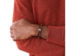 Fossil Vintage Casual JF03118040 Herenarmband 18 cm - Bruin, Verzenden, Zo goed als nieuw