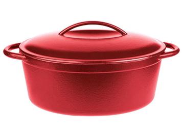 GSW Gietijzeren ovenschaal 33 x 25 cm (rood) | Braadslee | N beschikbaar voor biedingen