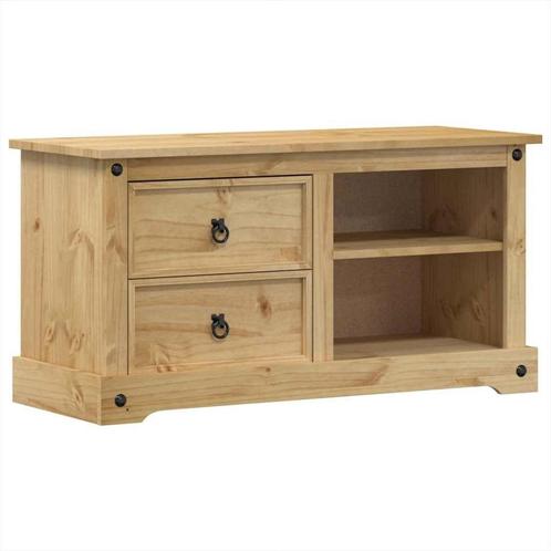 Massief Grenen Tv-meubel 100cm - OP=OP! Stijlvol & Voordelig, Huis en Inrichting, Kasten | Televisiemeubels, 25 tot 50 cm, Nieuw