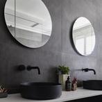 Badkamerspiegel Rond Martens Design Calvo op Aluminium Frame, Ophalen of Verzenden, Nieuw, Rond