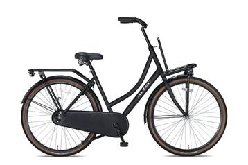 Altec Classic 28 Inch Transportfiets Mat Zwart Dames beschikbaar voor biedingen