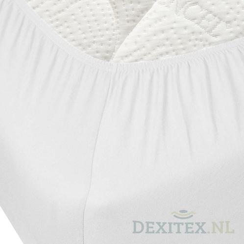 Jersey hoeslaken Hefbed wit of antraciet, Huis en Inrichting, Slaapkamer | Beddengoed, Overige typen, Wit, Nieuw, Verzenden