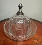 Van Kempen and Begeer - Boterschotel - Kristal, Zilver -