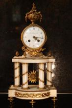 Portico klok - L. Leroy & Cie , Paris - Antiek Marmer -, Antiek en Kunst