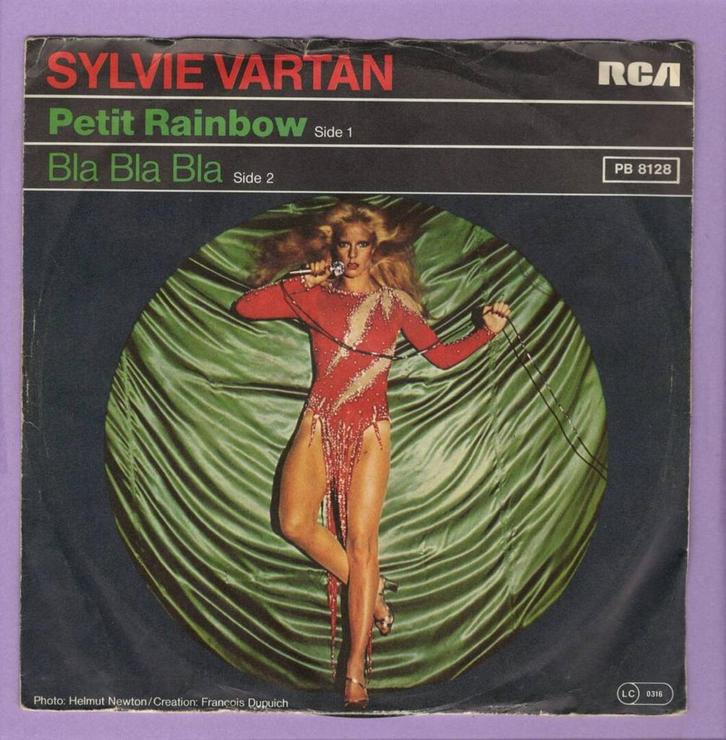 Sylvie Vartan – Petit Rainbow / Bla Bla Bla (7-Vinyl-Single, Cd's en Dvd's, Vinyl Singles, Ophalen of Verzenden