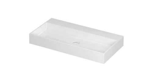 Wastafel United Porselein zonder kraangat incl. Porseleinen, Doe-het-zelf en Verbouw, Sanitair, Overige typen, Nieuw, Ophalen of Verzenden