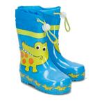 Playshoes regenlaarzen Blauw Krokodil - 24-25