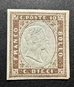 Italiaanse oude staten - Sardinië 1860 - 1860 10 cent, Gestempeld