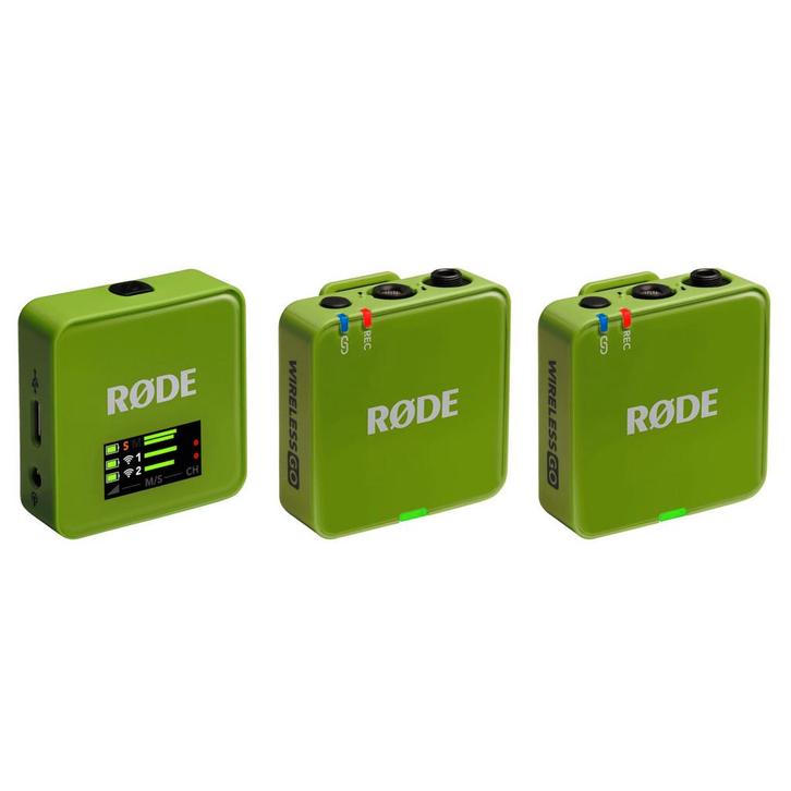 RØDE Wireless Go Gen 3 Green draadloze dasspeldmicrofoon, Muziek en Instrumenten, Microfoons, Verzenden