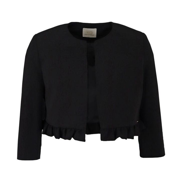 Verysimple • zwart bolero jasje • XS (IT40), Kleding | Dames, Truien en Vesten, Zwart, Nieuw, Maat 34 (XS) of kleiner, Verzenden