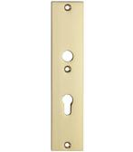 SKG3 rechthoekig schild PC72 binnen messing ongelakt, Verzenden, Nieuw