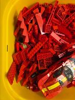 Lego Onderdelen - Grote partij lego in de kleur Rood, Nieuw