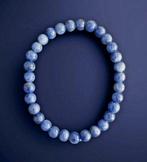 Blauwe saffier. Prachtige kwaliteitsarmband. Onbehandelde