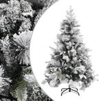 vidaXL Kerstboom met dennenappels en sneeuw 150 cm PVC en PE, Nieuw, Verzenden