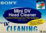 Sony mini dv reinigingscassette  dvm12cld, Overige soorten, (Video)band, Verzenden