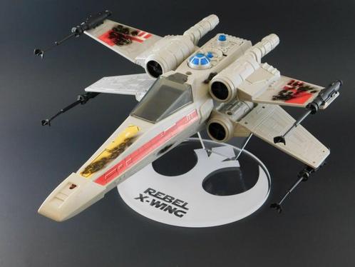 Vintage Star Wars - X-wing Ship Stand (Display), Verzamelen, Poppetjes en Figuurtjes, Zo goed als nieuw, Verzenden