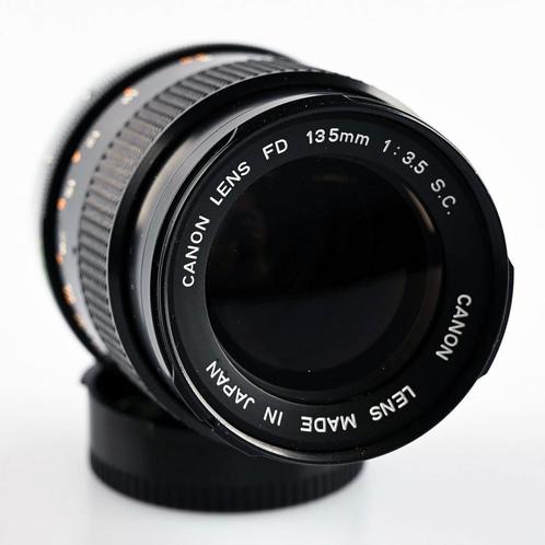 Canon FD 135mm f/3.5 S.C. objectief - Tweedehands, Audio, Tv en Foto, Fotografie | Lenzen en Objectieven, Gebruikt, Verzenden
