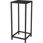 Bijzettafel - Livion Arev - Vierkant - 25x25cm - Zwart -, Huis en Inrichting, Tafels | Eettafels, Ophalen of Verzenden, Nieuw