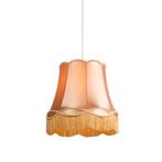Retro hanglamp goud 45 cm - Granny, Verzenden, Nieuw, Stof, Retro