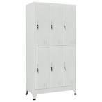 Lockerkast Grijs Staal | Industrieel Design | Retourdeal, Ophalen of Verzenden, Nieuw, Industrieel