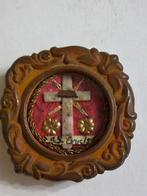 Reliekhouder - Glas, Hout, Metaal, Papier, Textiel - 20e, Antiek en Kunst