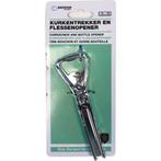 Benson 2-in-1 kurkentrekker en flesopener - ergonomisch o..., Ophalen of Verzenden, Nieuw