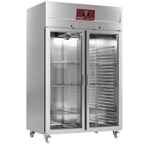 Koelkast geventileerd 1400 liter, 2 glazen deuren GN 2/1, op, Zakelijke goederen, Horeca | Keukenapparatuur, Verzenden
