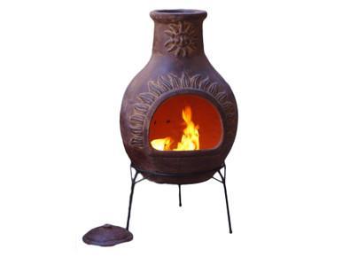 Sol-y-Yo XL Chimenea Mexicaanse terrashaard met Zon Jumbo, Tuin en Terras, Tuinhaarden, Nieuw, Verzenden