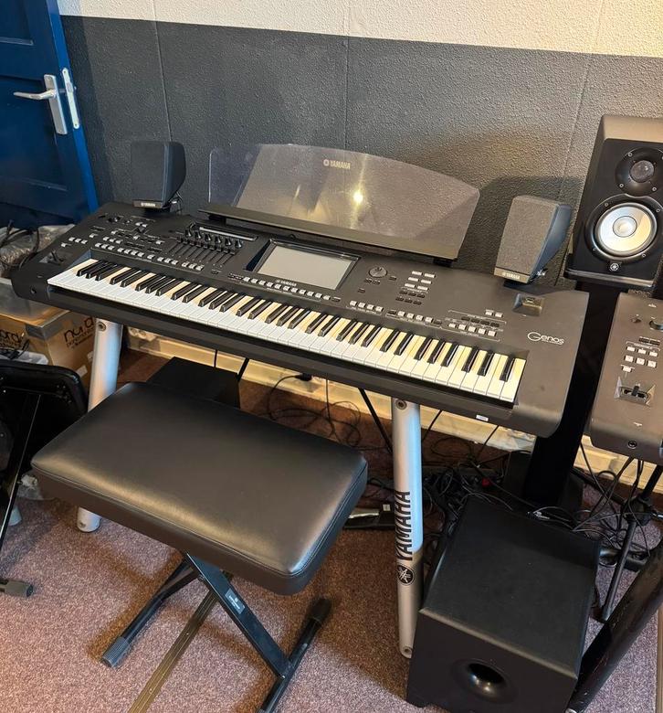 Yamaha Genos Actie | Krijg nu tot €905 Korting, Muziek en Instrumenten, Keyboards, Zo goed als nieuw, Yamaha, 76 toetsen, Midi-aansluiting