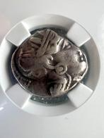 Attica, Athene Tetradrachm 393-294 BC - NGC graded Choice F