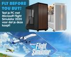 Flight Simulator 2020  PCs testen in onze showroom, Met videokaart, Gaming, Ophalen, Blue-Monkey