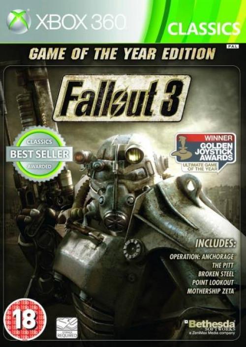 Fallout 3 Game of the Year (classic) (Xbox 360), Spelcomputers en Games, Games | Xbox 360, Gebruikt, Vanaf 12 jaar, Verzenden